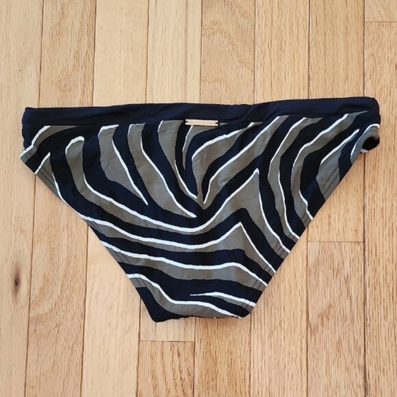 Michael Kors Black and White Bikini with Zebra Print - Picture 5 of 7